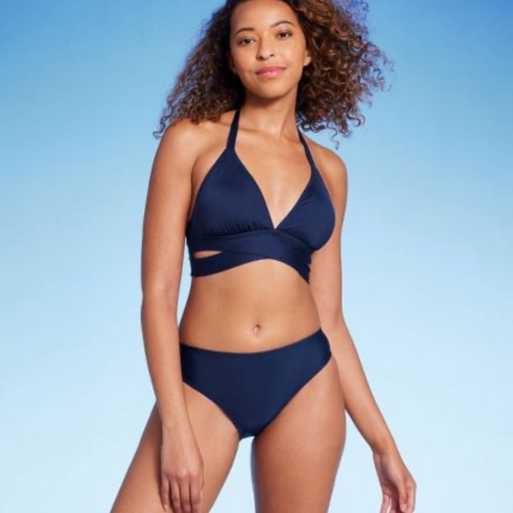 Kona Sol Navy Bikini (NWOT)